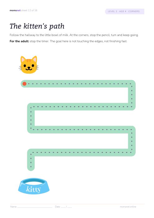 The kitty’s path