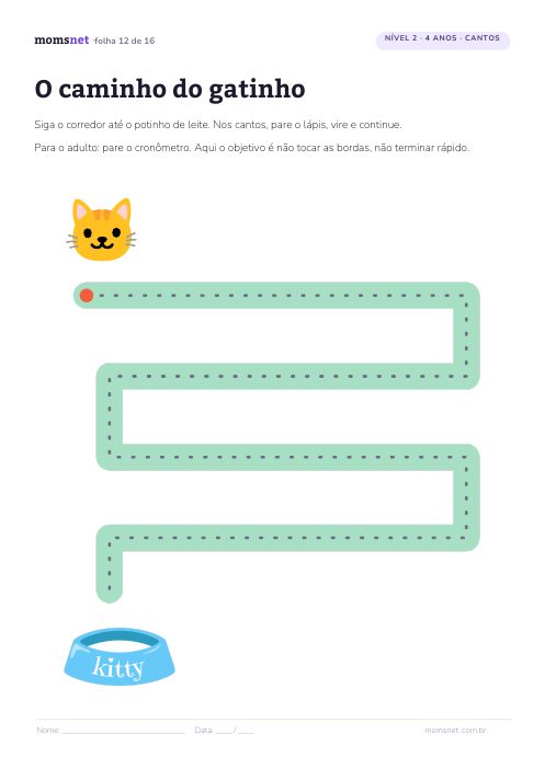 O caminho do gatinho