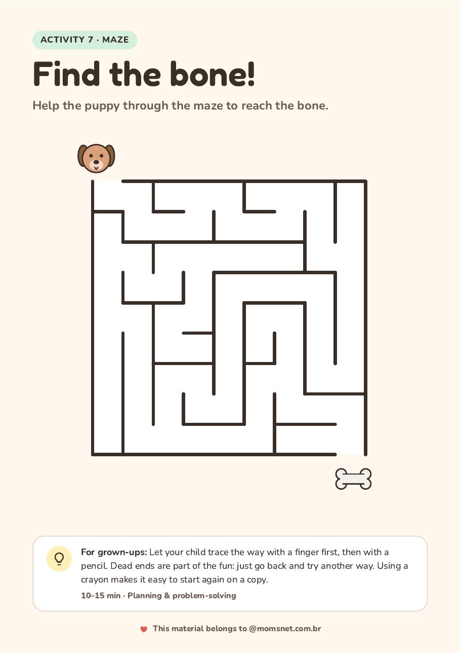Activity preview: Find the bone!