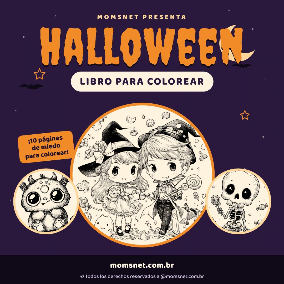 Halloween: libro para colorear