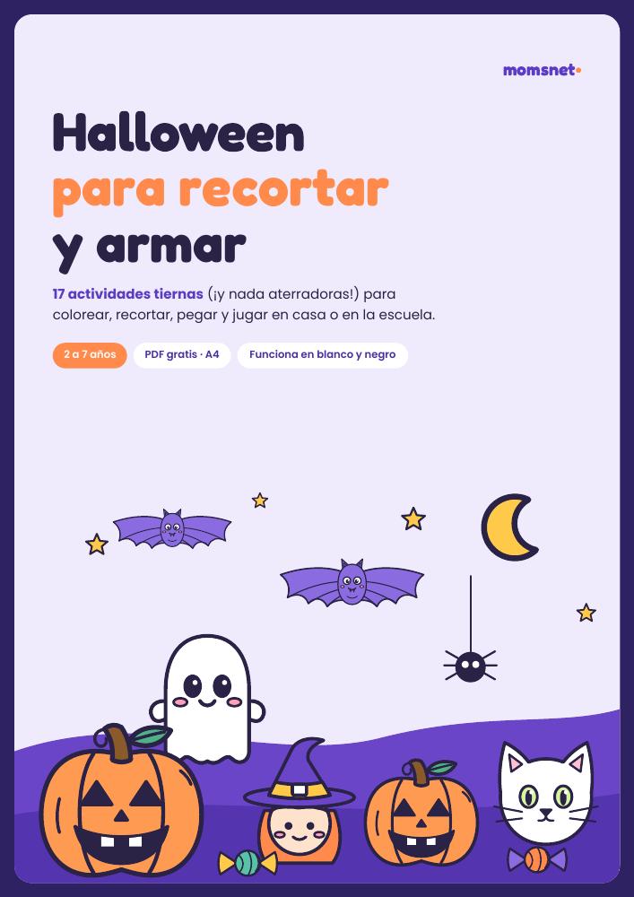 Halloween para recortar y armar