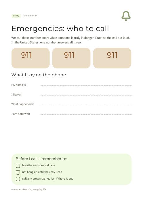 Emergencies: who to call