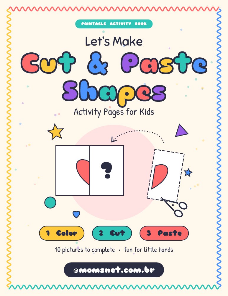Let’s make cut-and-paste shapes