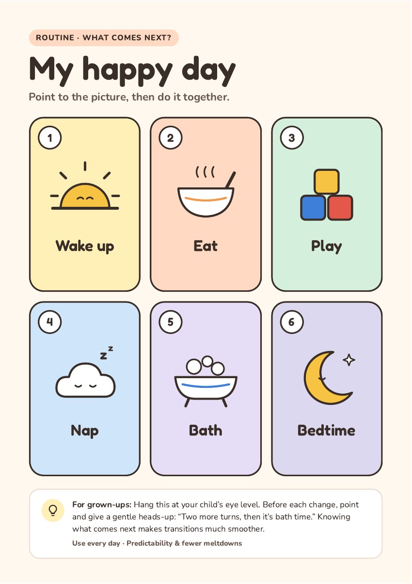 Activity preview: My happy day