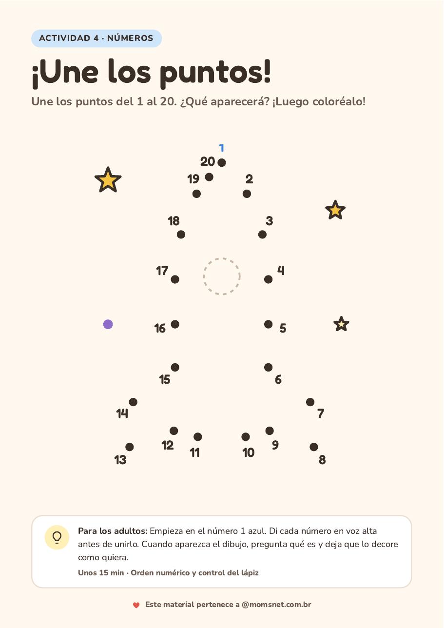 Vista previa de la actividad: ¡Une los puntos!