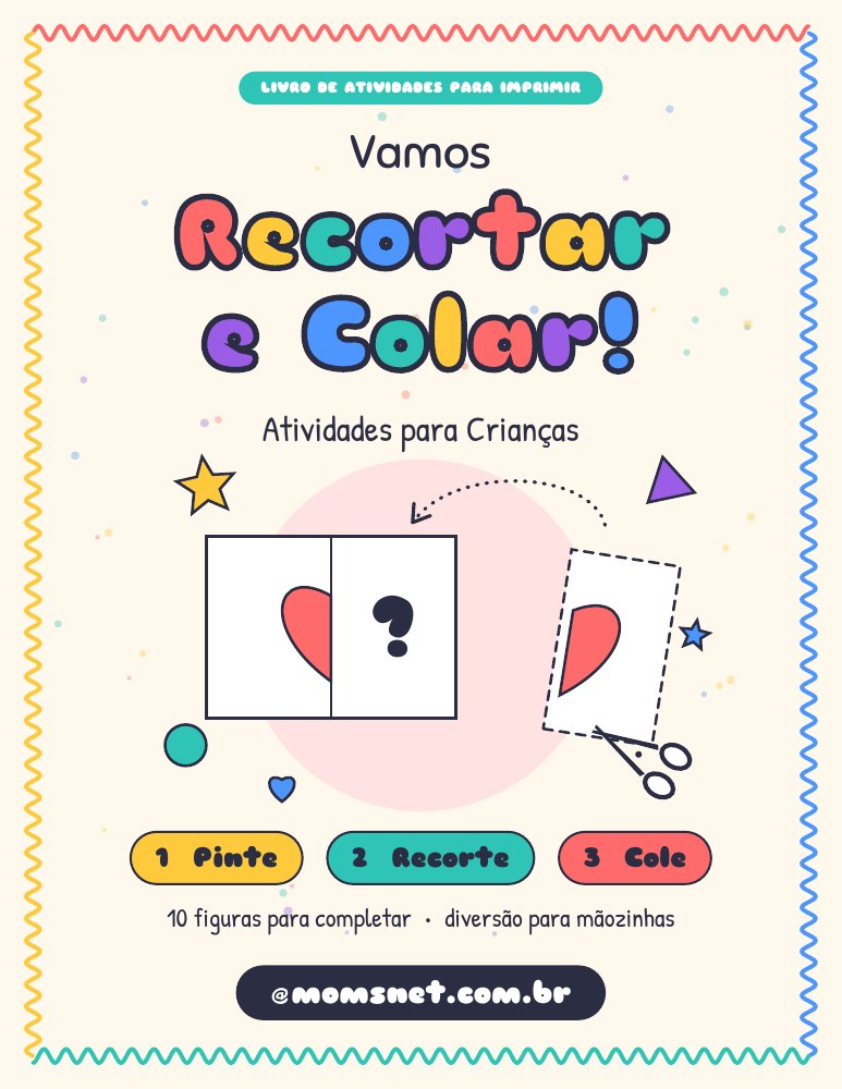 Vamos recortar e colar