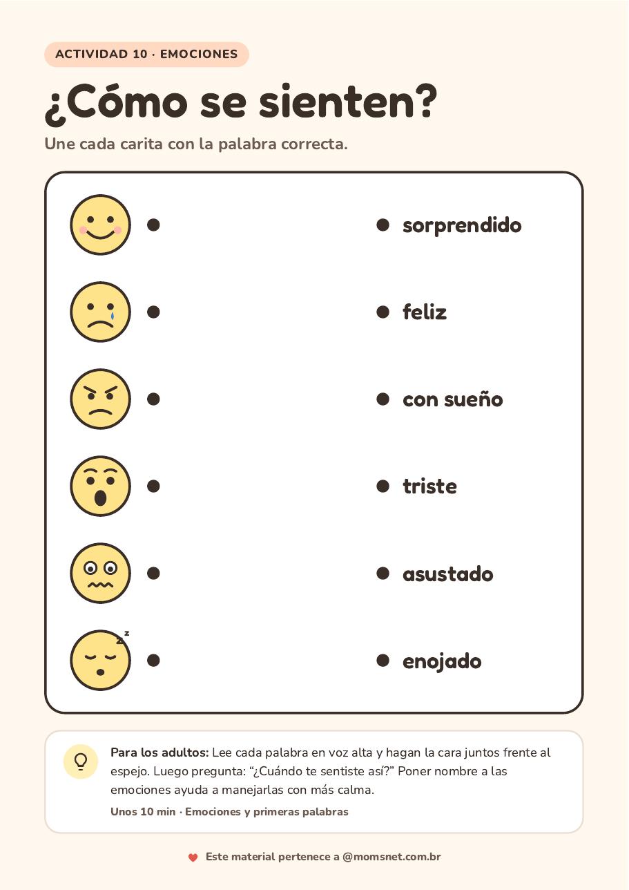 Vista previa de la actividad: ¿Cómo se sienten?