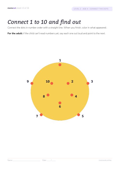 Connect 1 to 10 and find out