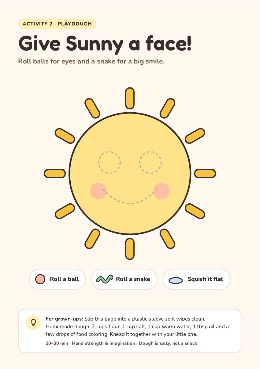 Activity preview: Give the Sun a face