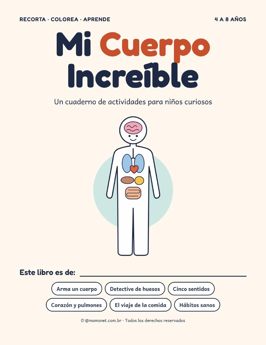 Mi Cuerpo Increíble — 4 a 8 años